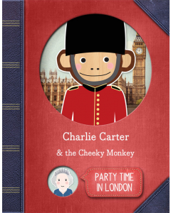 Party Time In London Personalised Story Book Cover