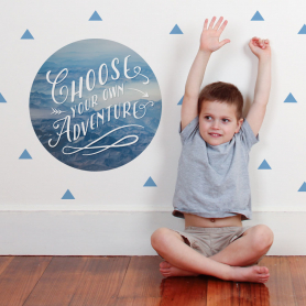 Adventure Quote Wall Dot