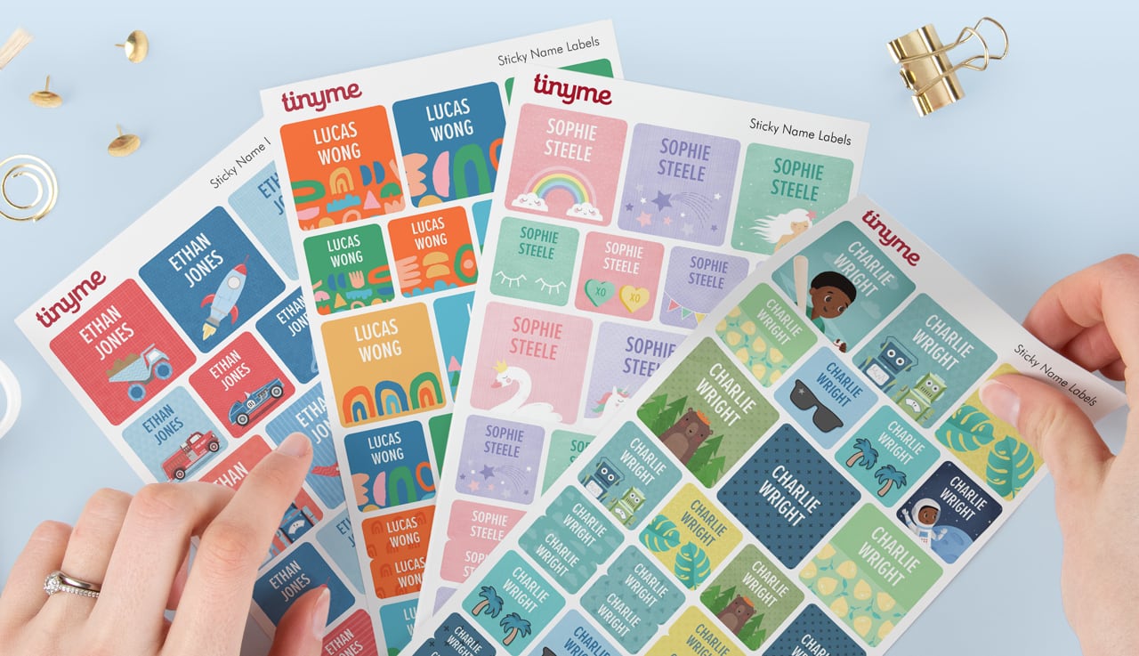 Sticky Name Labels